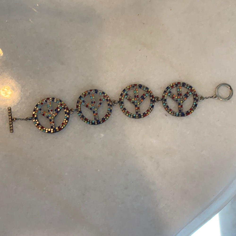 Beautiful Peace sign bracelet!